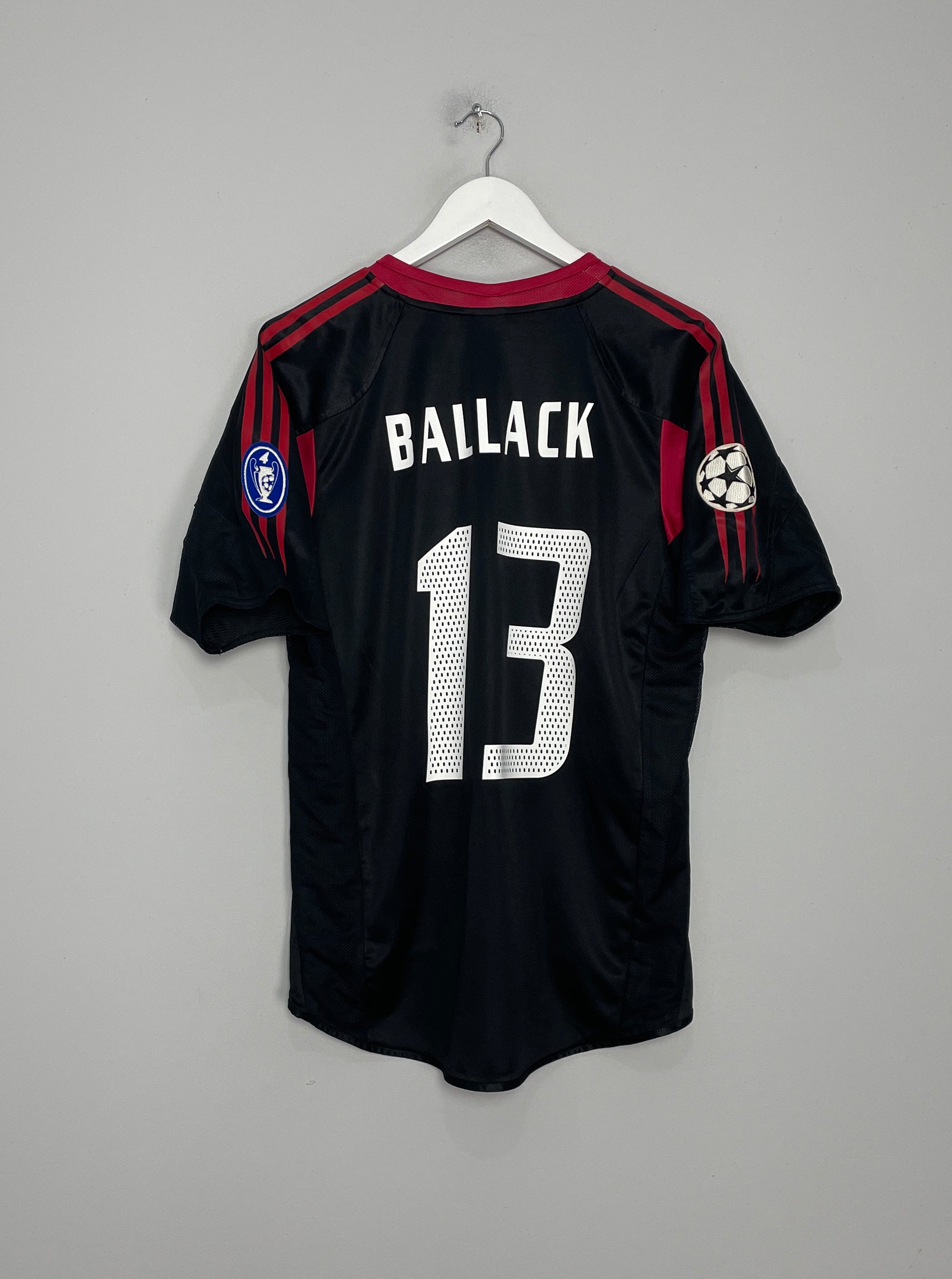 2004/05 BAYERN MUNICH BALLACK #13 C/L THIRD SHIRT (M) ADIDAS