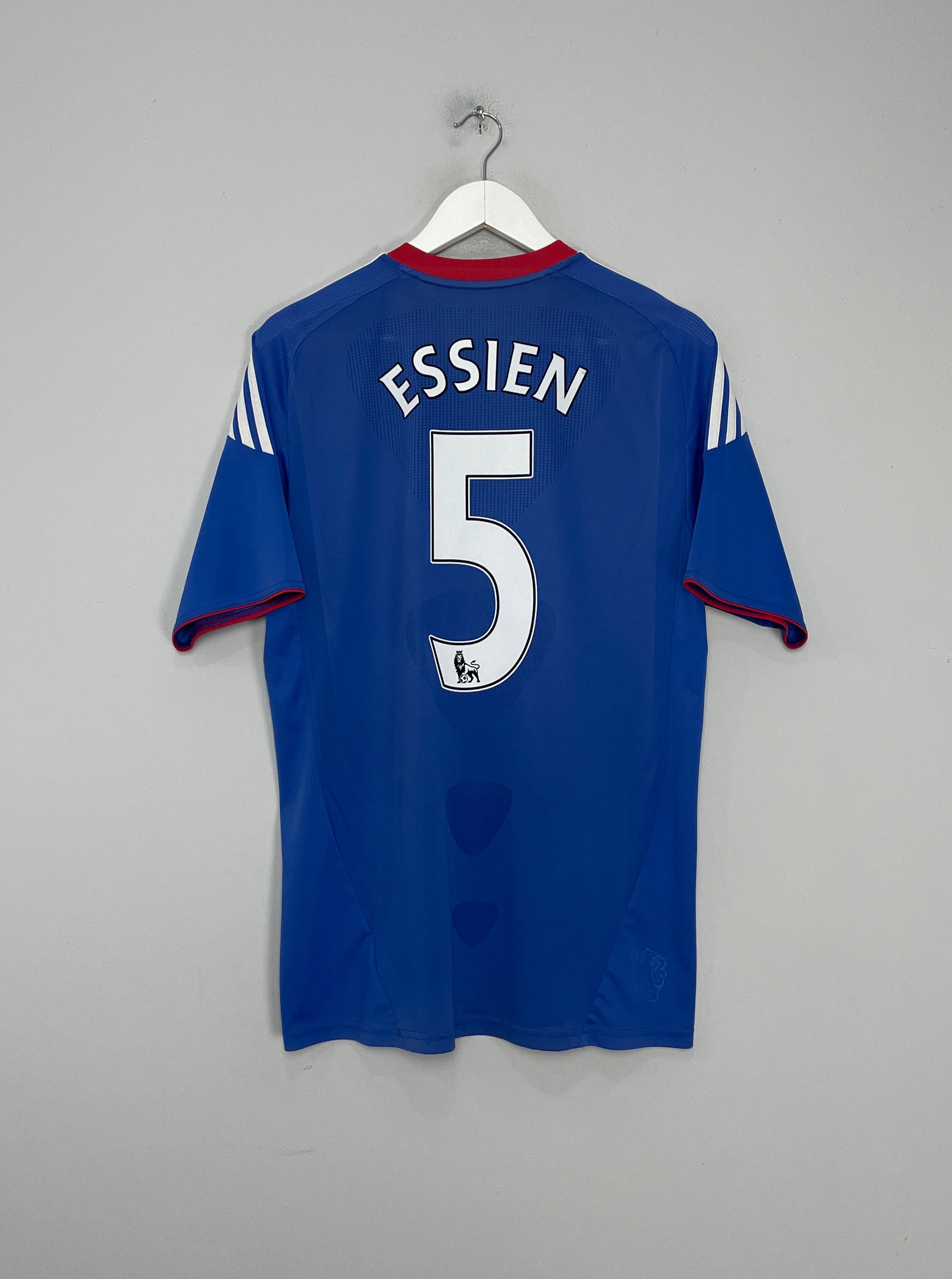 2010/11 CHELSEA ESSIEN #5 HOME SHIRT (M) ADIDAS