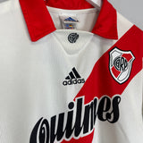 1999/00 RIVER PLATE #10 HOME SHIRT (M) ADIDAS