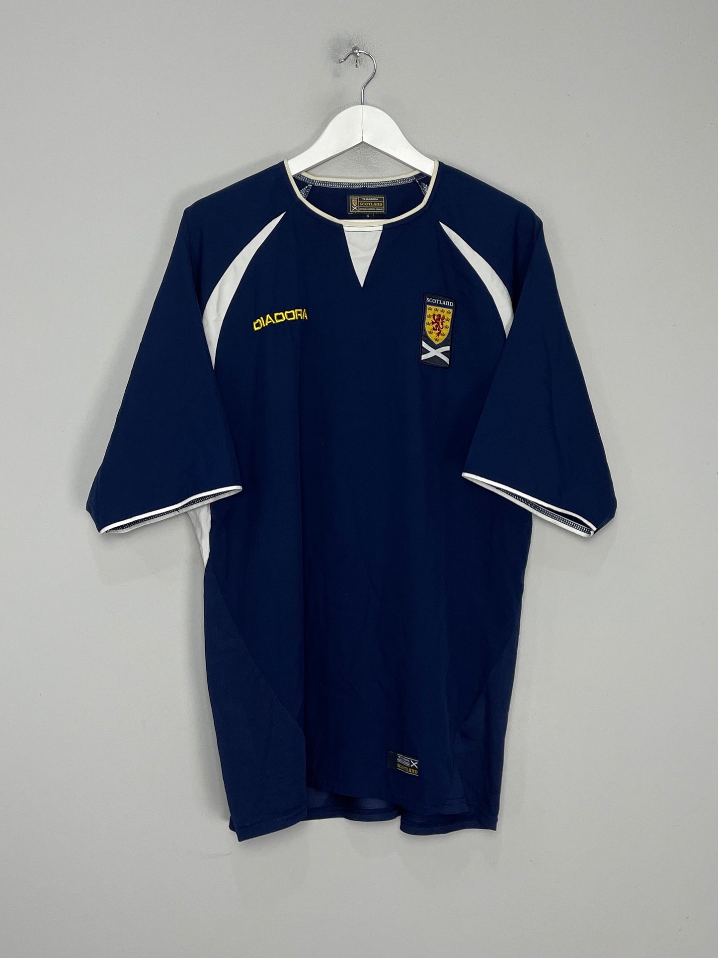 2003/05 SCOTLAND HOME SHIRT (XL) DIADORA