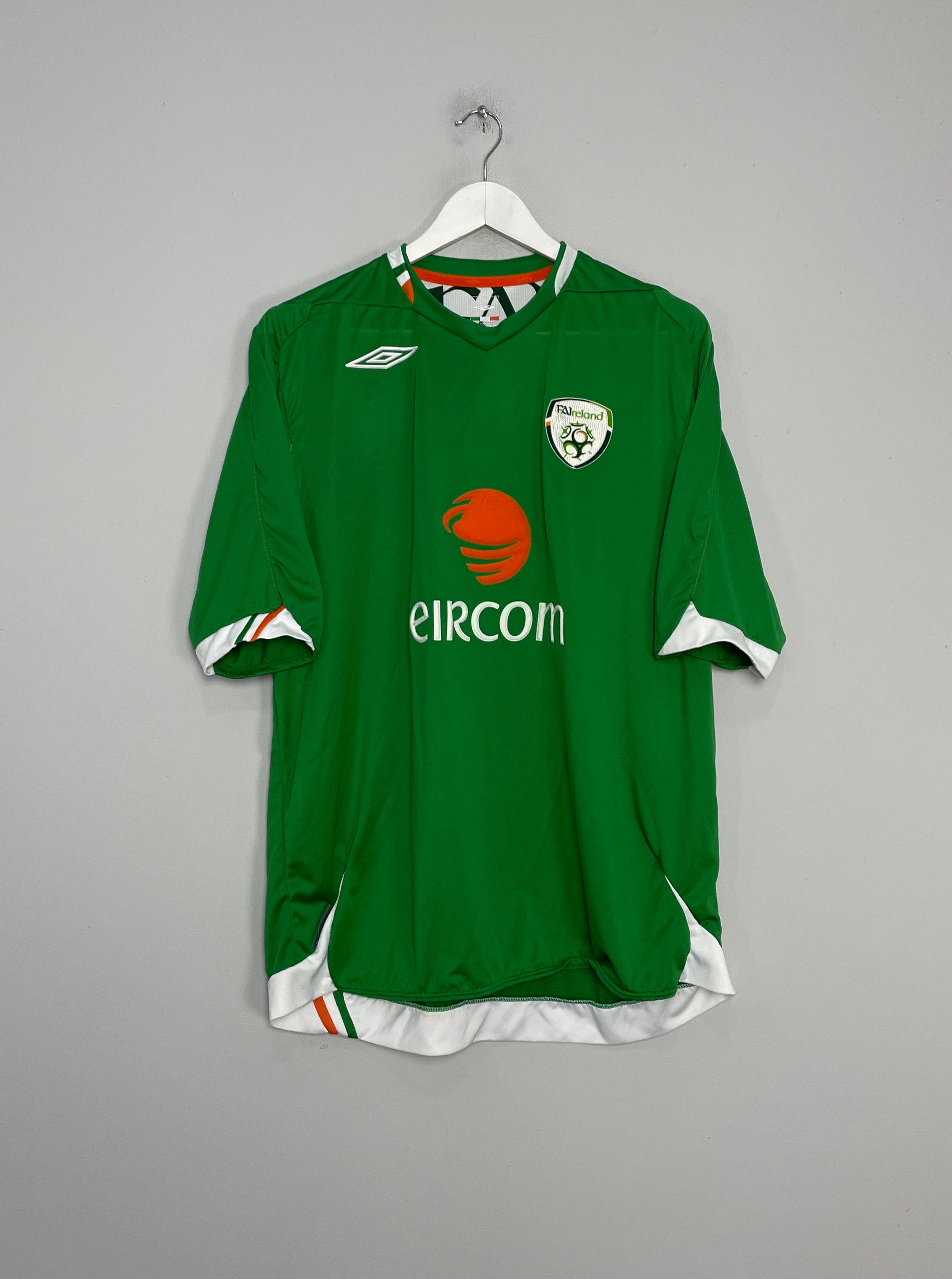 2006/08 IRELAND HOME SHIRT (XXL) UMBRO