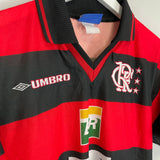 1999/00 FLAMENGO #11 HOME SHIRT (M) UMBRO