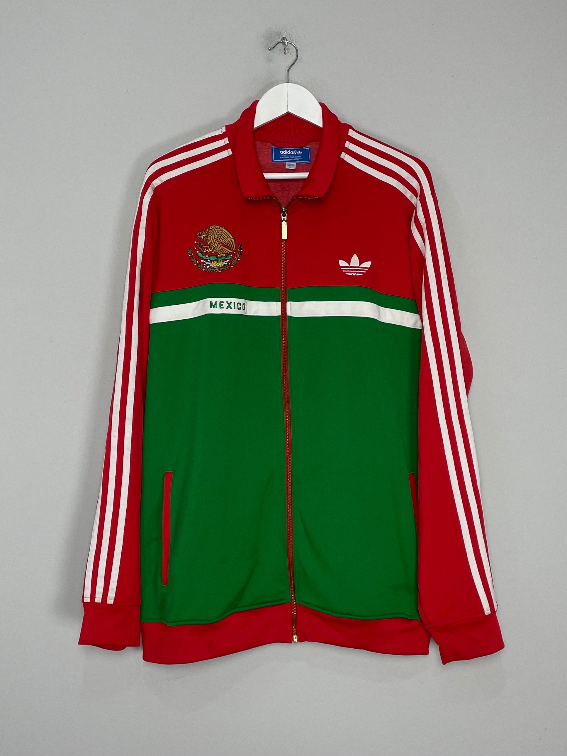 1990/91 MEXICO TRACKSUIT TOP (XL) ADIDAS ORIGINALS