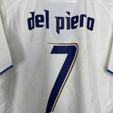 2006/07 ITALY DEL PIERO #7 AWAY SHIRT (L) PUMA