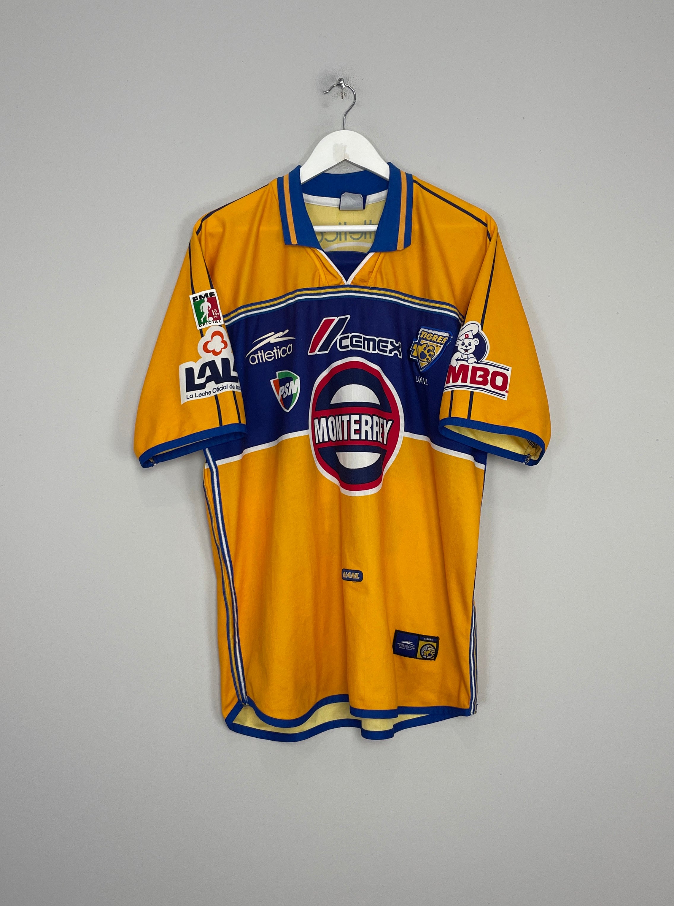 Image of the Tigres shirt from the 2000/01 season