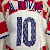 2004/06 CROATIA N.KOVAC #10 HOME SHIRT (L) NIKE