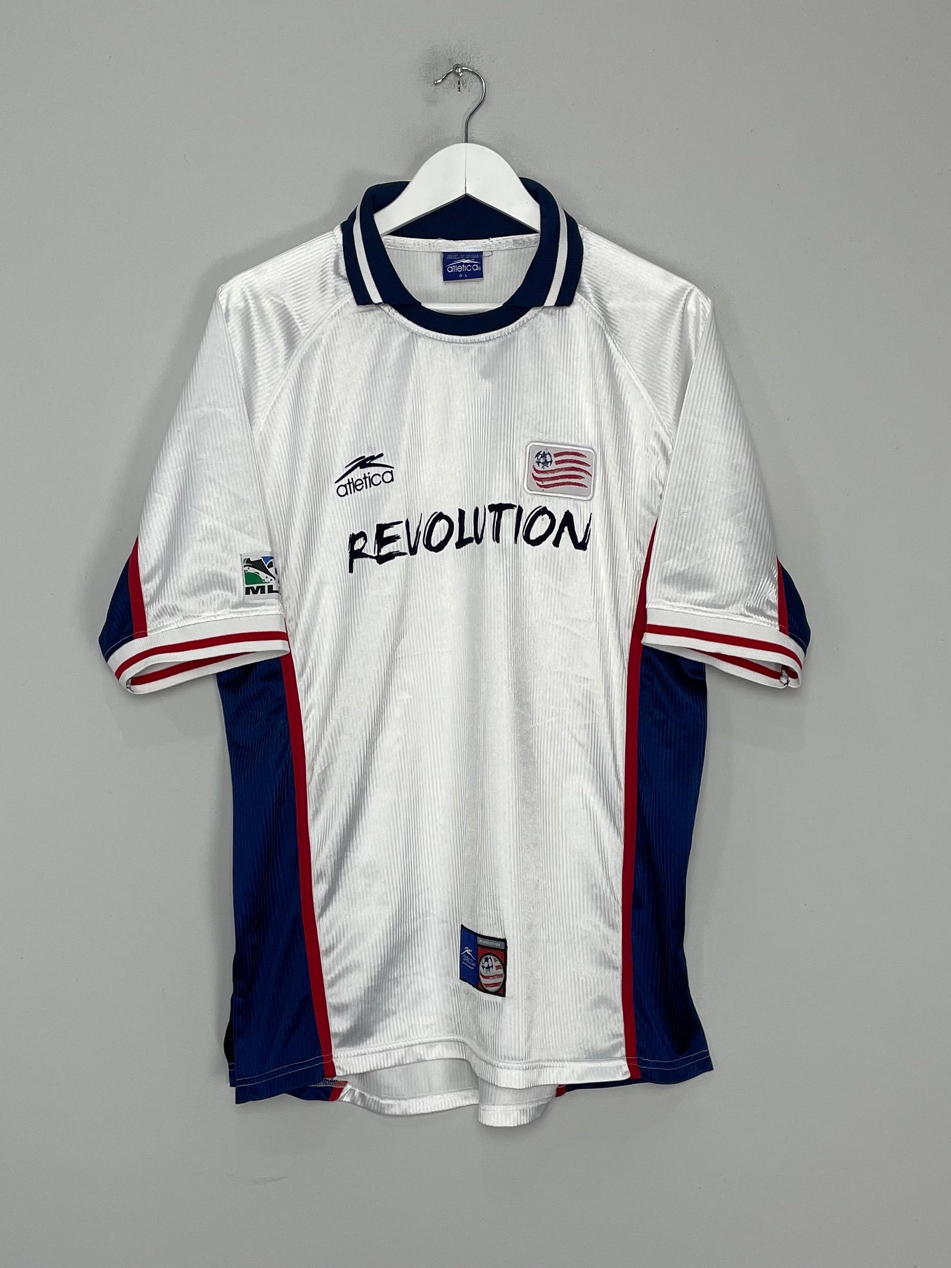 2000 NEW ENGLAND REVOLUTION AWAY SHIRT (L) ATLETICA