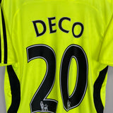 2007/08 CHELSEA DECO #20 AWAY SHIRT (M) ADIDAS