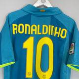 2007/08 BARCELONA RONALDINHO #10 AWAY SHIRT (L) NIKE