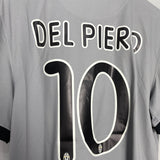 2009/10 JUVENTUS DEL PIERO AWAY SHIRT (XL) NIKE