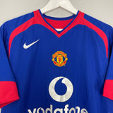 2005/06 MANCHESTER UNITED ROONEY #8 AWAY SHIRT (M) NIKE