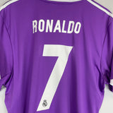 2016/17 REAL MADRID RONALDO #7 AWAY SHIRT (XL) ADIDAS