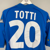 2002 ITALY TOTTI #10 HOME SHIRT (L) KAPPA