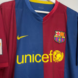 2006/07 BARCELONA RONALDINHO #10 HOME SHIRT (XL) NIKE