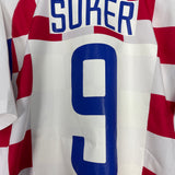 2002/03 CROATIA SUKER #9 HOME SHIRT (L) NIKE