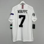 2018/19 PSG MBAPPE #7 *BNWT* C/L AWAY SHIRT (XL) JORDAN