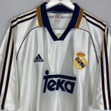 1998/00 REAL MADRID SEEDORF #10 HOME SHIRT (XL) ADIDAS