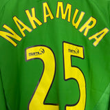 2005/06 CELTIC NAKAMURA #25 L/S HOME SHIRT (S/M) NIKE