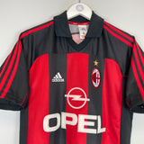 2000/02 AC MILAN BOBAN #10 HOME SHIRT (S) ADIDAS