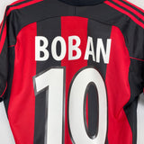 2000/02 AC MILAN BOBAN #10 HOME SHIRT (S) ADIDAS