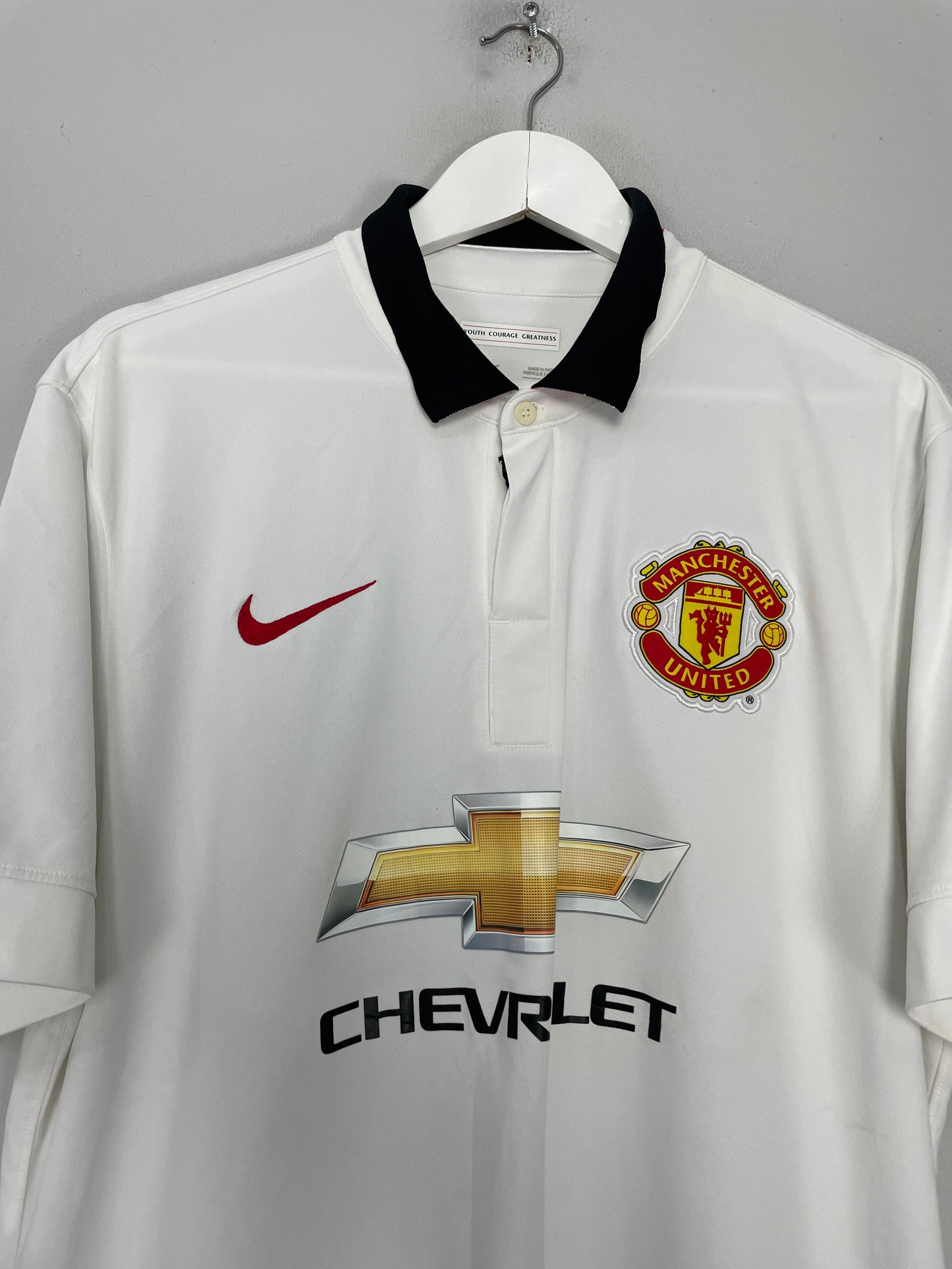 2014/15 MANCHESTER UNITED ROONEY #10 AWAY SHIRT (XL) NIKE