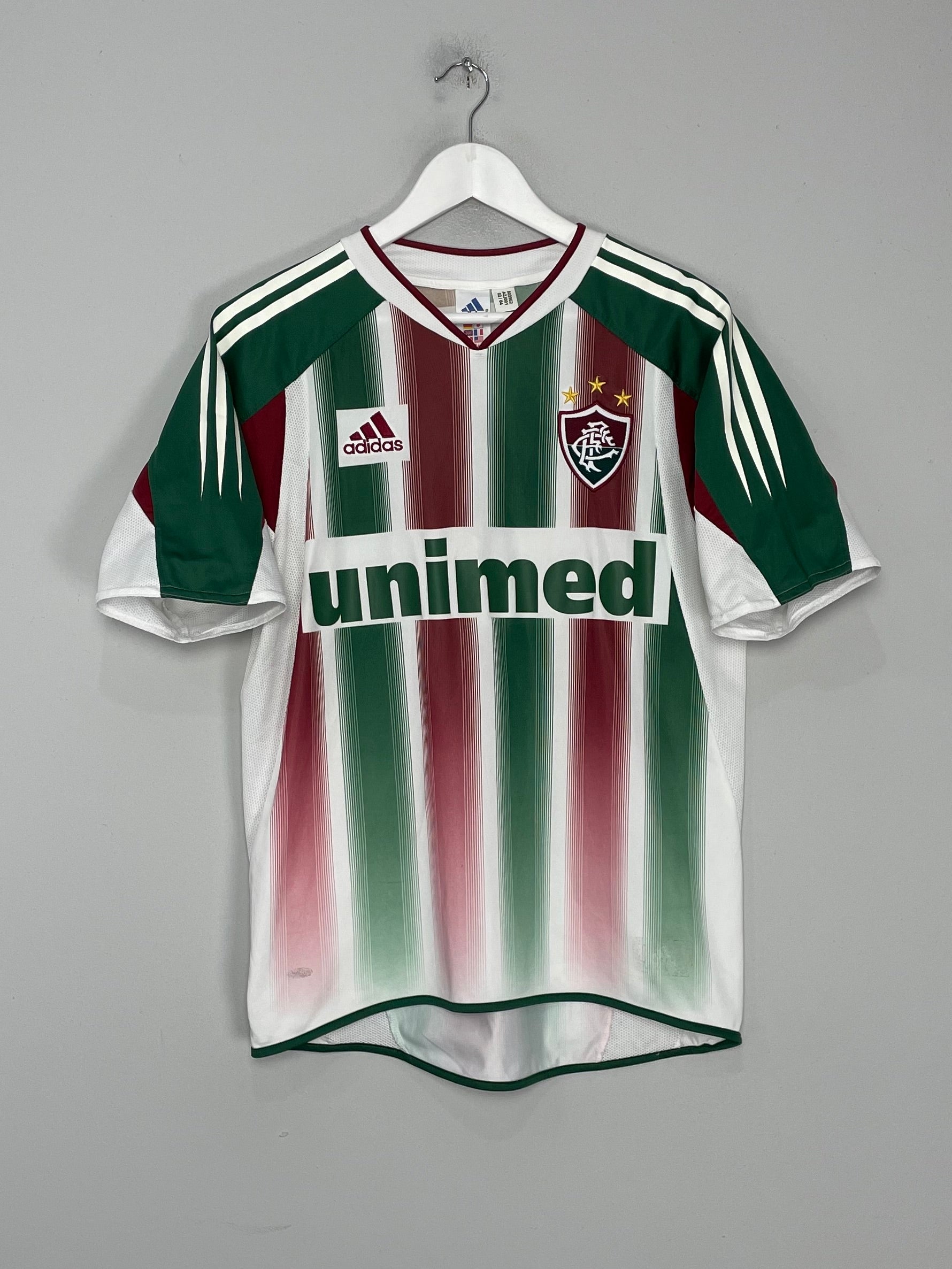 2004/05 FLUMINENSE #11 HOME SHIRT (M) ADIDAS