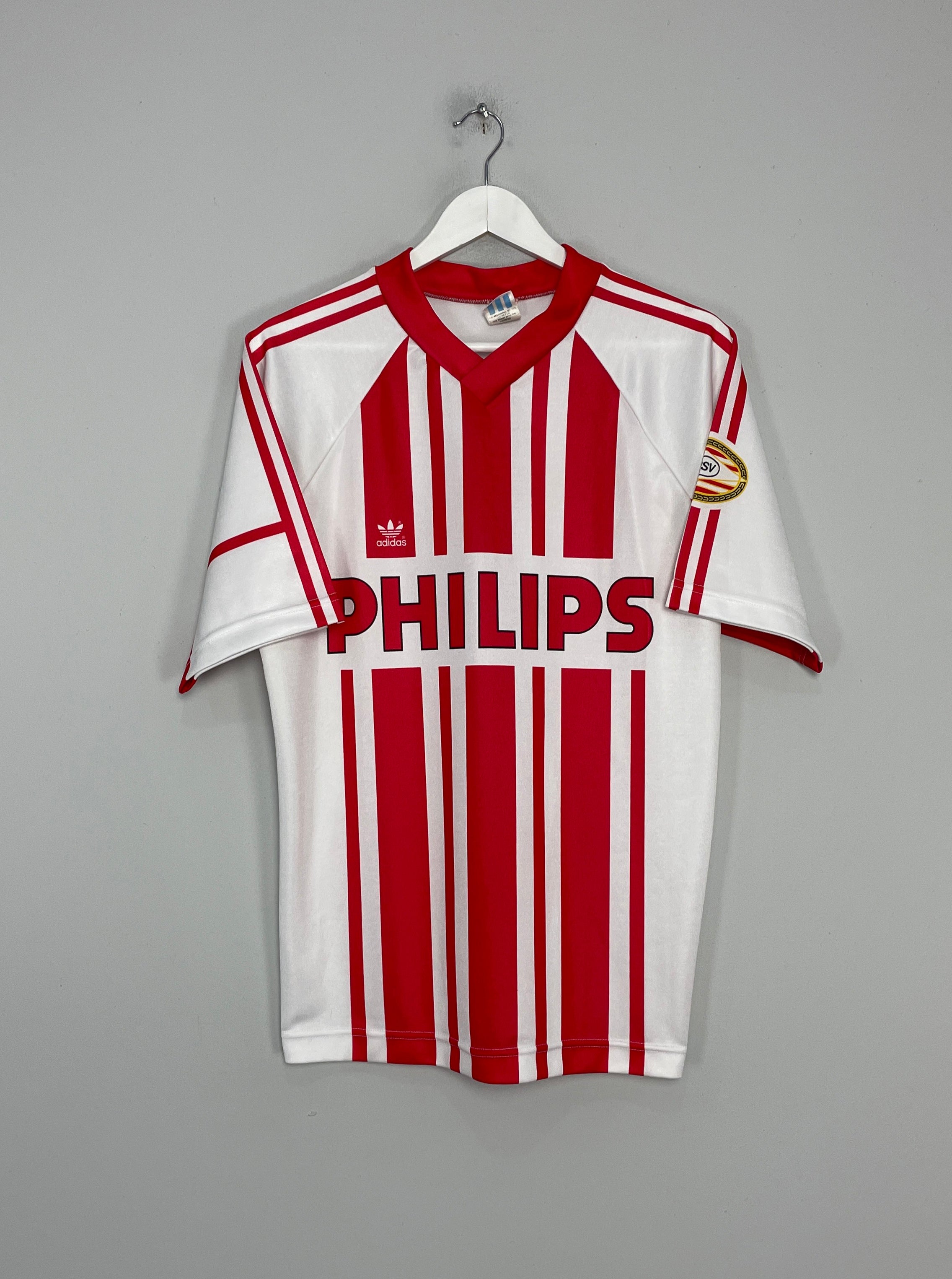 1989/90 PSV HOME SHIRT (M) ADIDAS