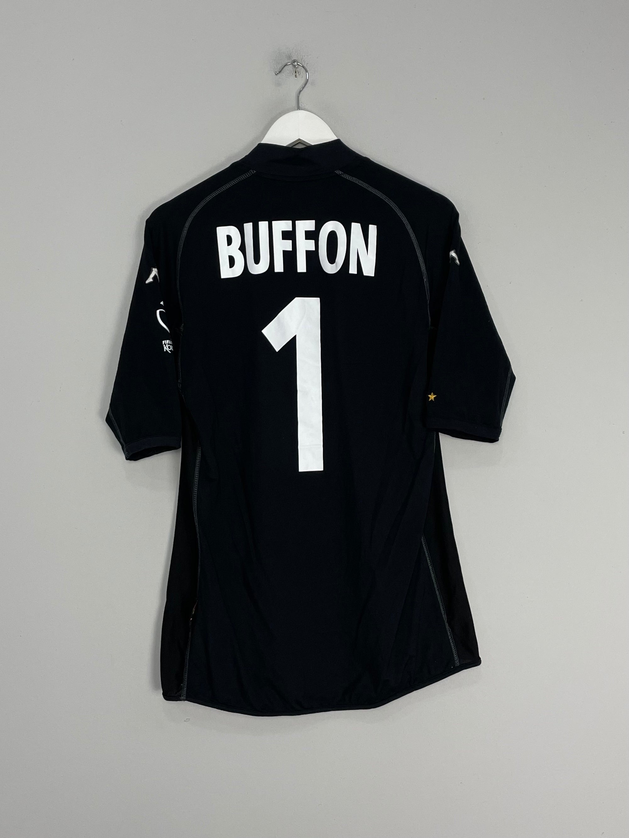 2002/03 ITALY BUFFON #1 GK SHIRT (XL) KAPPA