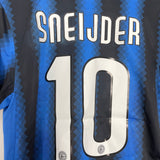 2010/11 INTER MILAN SNEIJDER #10 HOME SHIRT (M) NIKE