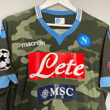 2013/14 NAPOLI HAMSIK #17 C/L AWAY SHIRT (XL) MACRON