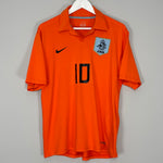 2006/08 NETHERLANDS #10 HOME SHIRT (L) NIKE