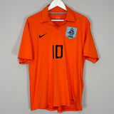 2006/08 NETHERLANDS #10 HOME SHIRT (L) NIKE