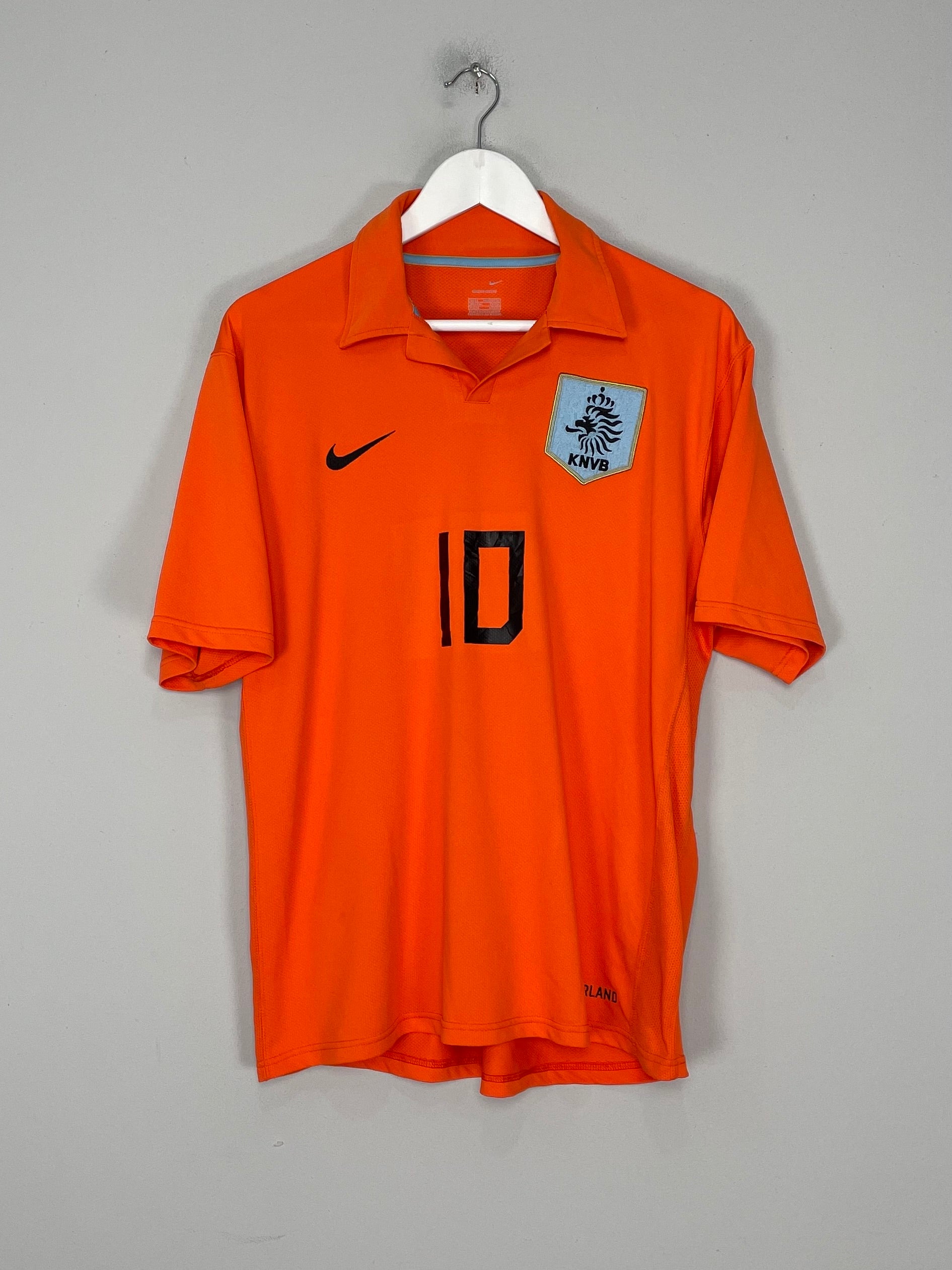 2006/08 NETHERLANDS #10 HOME SHIRT (L) NIKE