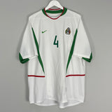 2003/04 MEXICO R.MARQUEZ #4 AWAY SHIRT (XL) NIKE