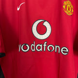 2002/04 MANCHESTER UNITED RONALDO #7 HOME SHIRT (XL) NIKE