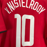 2002/04 MANCHESTER UNITED V.NISTELROOY #10 C/L HOME SHIRT (L) NIKE