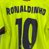 2006/07 BARCELONA RONALDINHO #10 THIRD SHIRT (M) NIKE