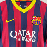 2013/14 BARCELONA HOME SHIRT (M) NIKE