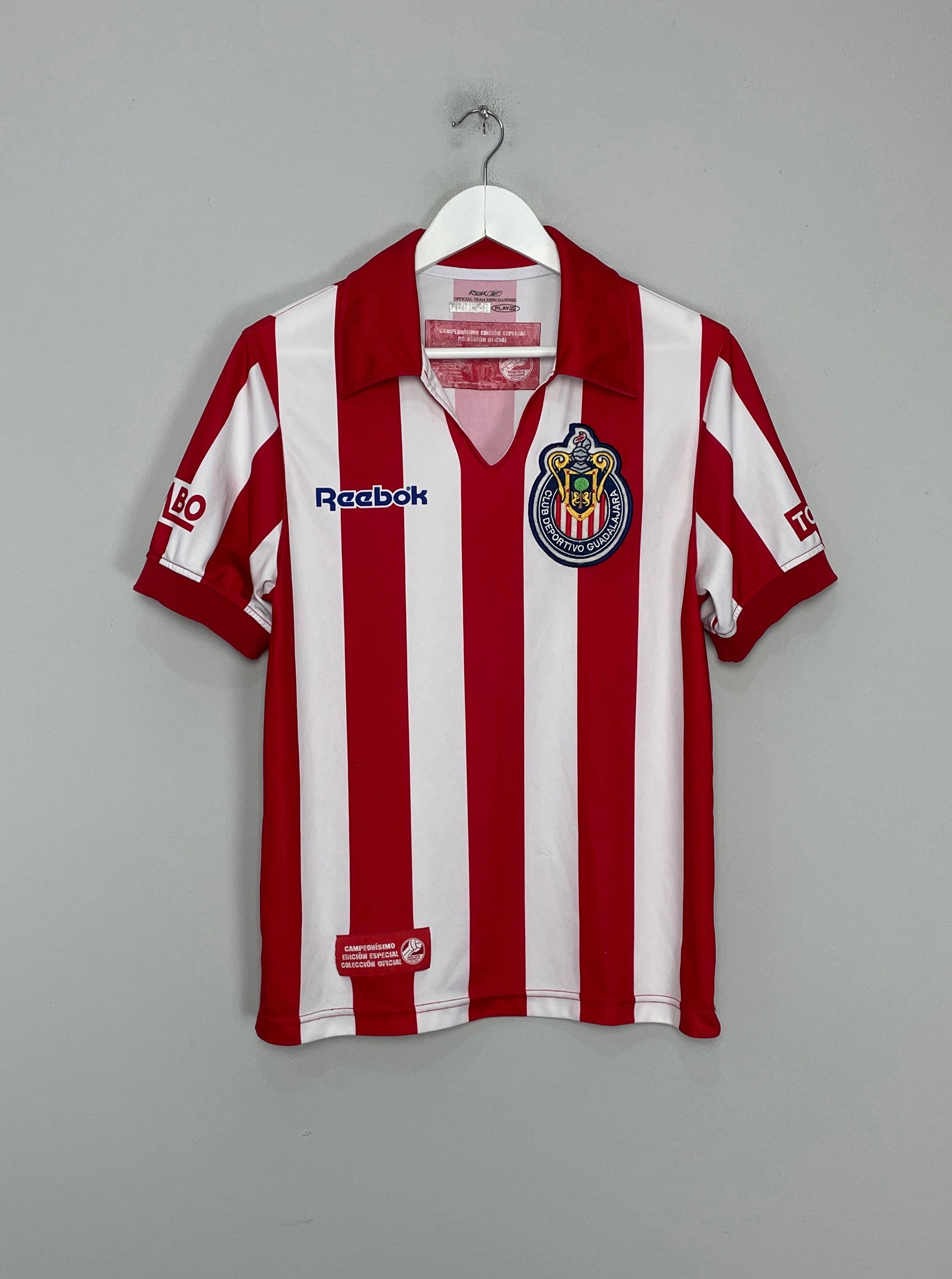 2007/08 CHIVAS GUADALAJARA SPECIAL HOME SHIRT (S) REEBOK