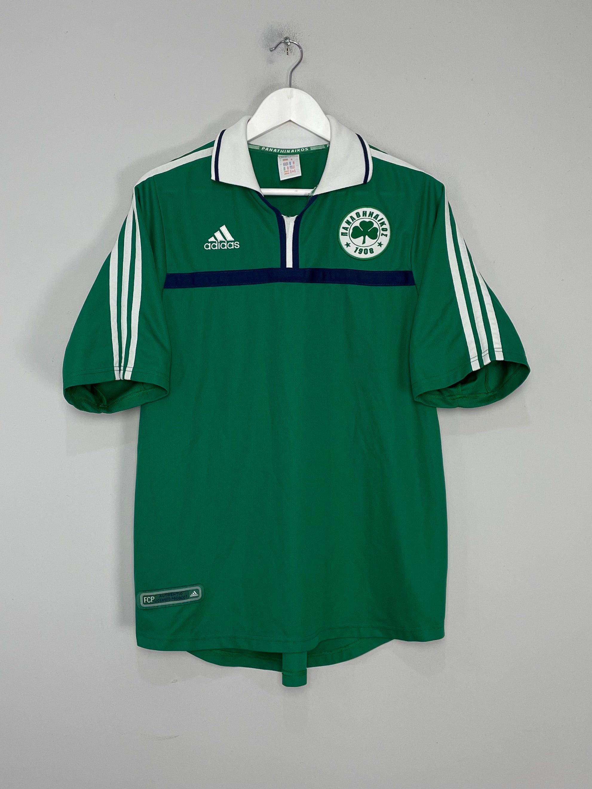 2000/02 PANATHINAIKOS HOME SHIRT (L) ADIDAS