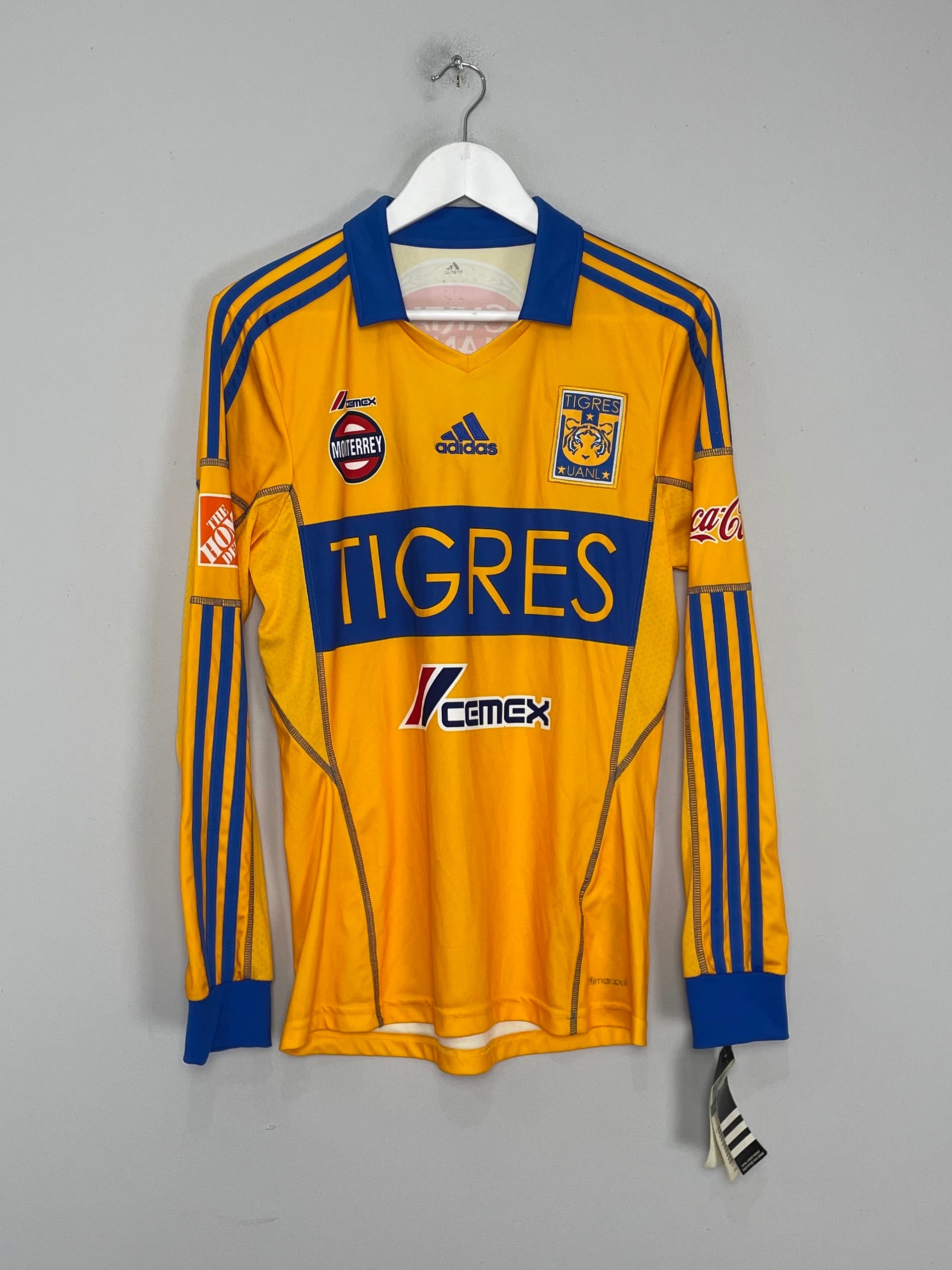 2013/14 TIGRES *BNWT* L/S HOME SHIRT (S) ADIDAS