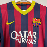 2013/14 BARCELONA MESSI #10 HOME SHIRT (M) NIKE