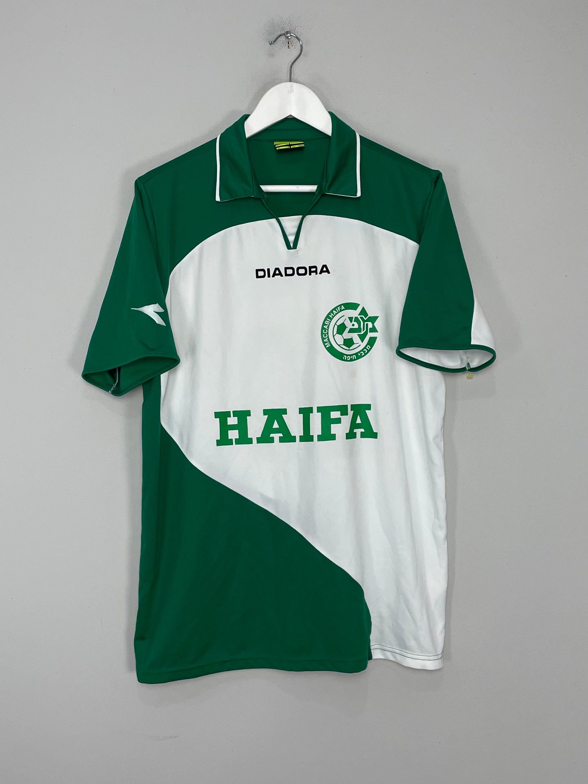 2005/06 MACCABI HAIFA #20 TRAINING SHIRT (L) DIADORA