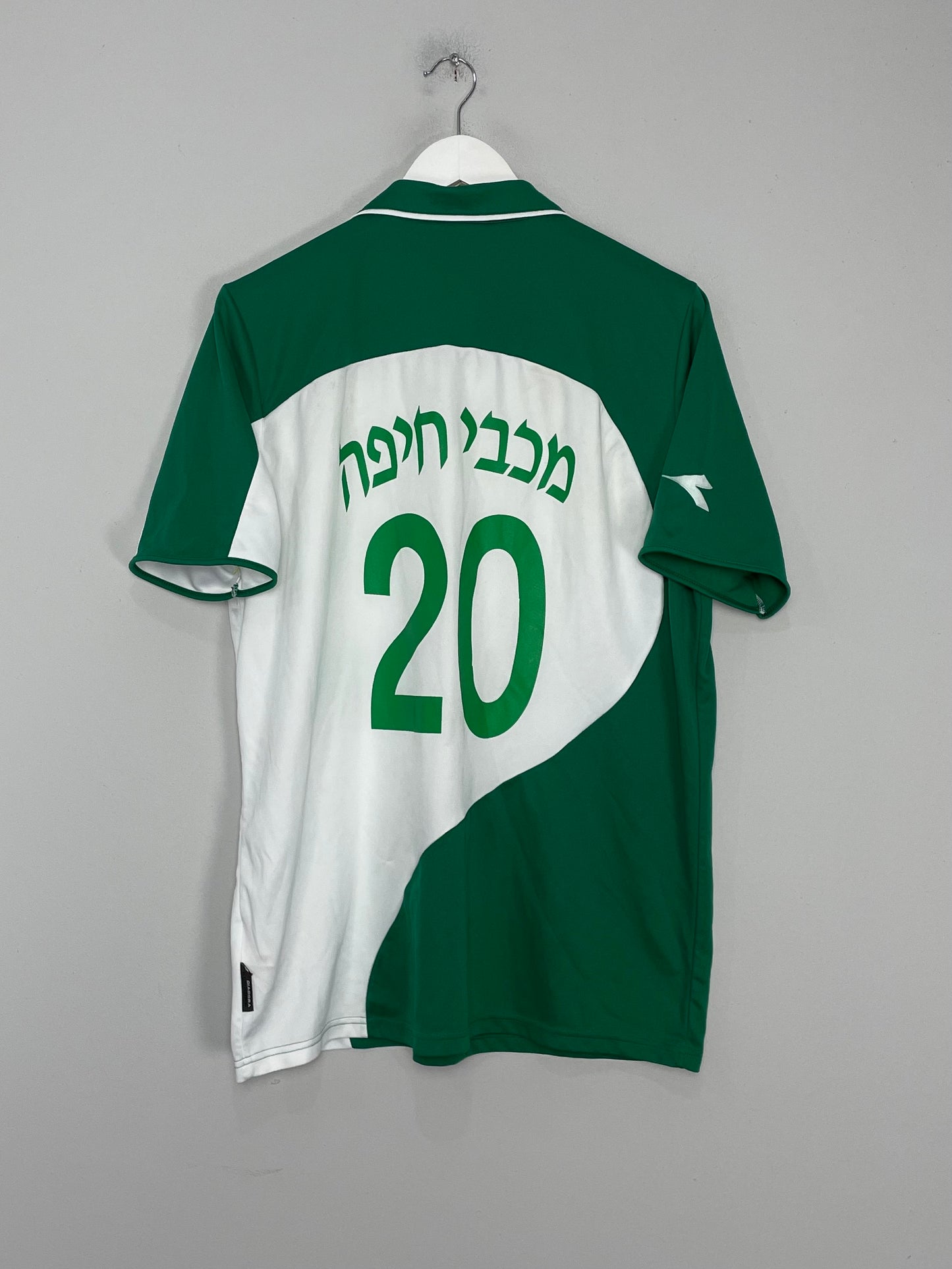 2005/06 MACCABI HAIFA #20 TRAINING SHIRT (L) DIADORA