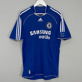 2006/07 CHELSEA J.COLE #10 HOME SHIRT (M) ADIDAS