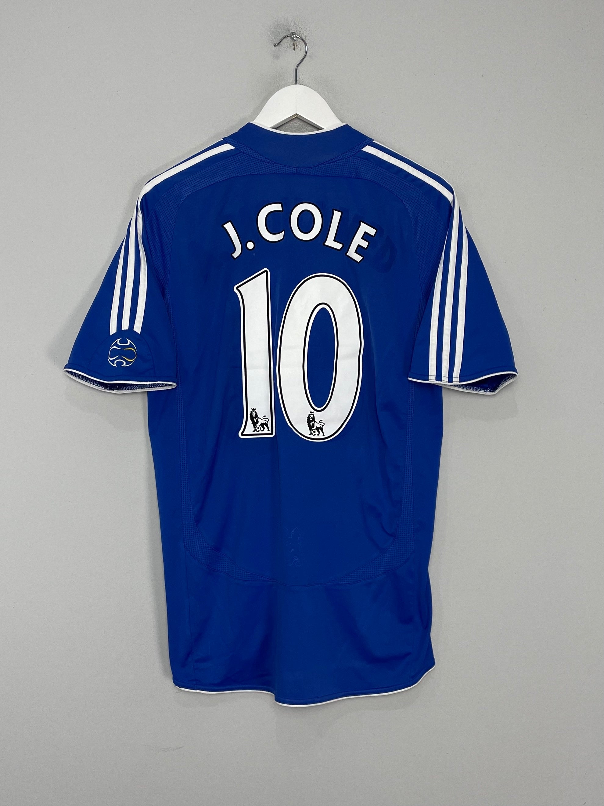 2006/07 CHELSEA J.COLE #10 HOME SHIRT (M) ADIDAS