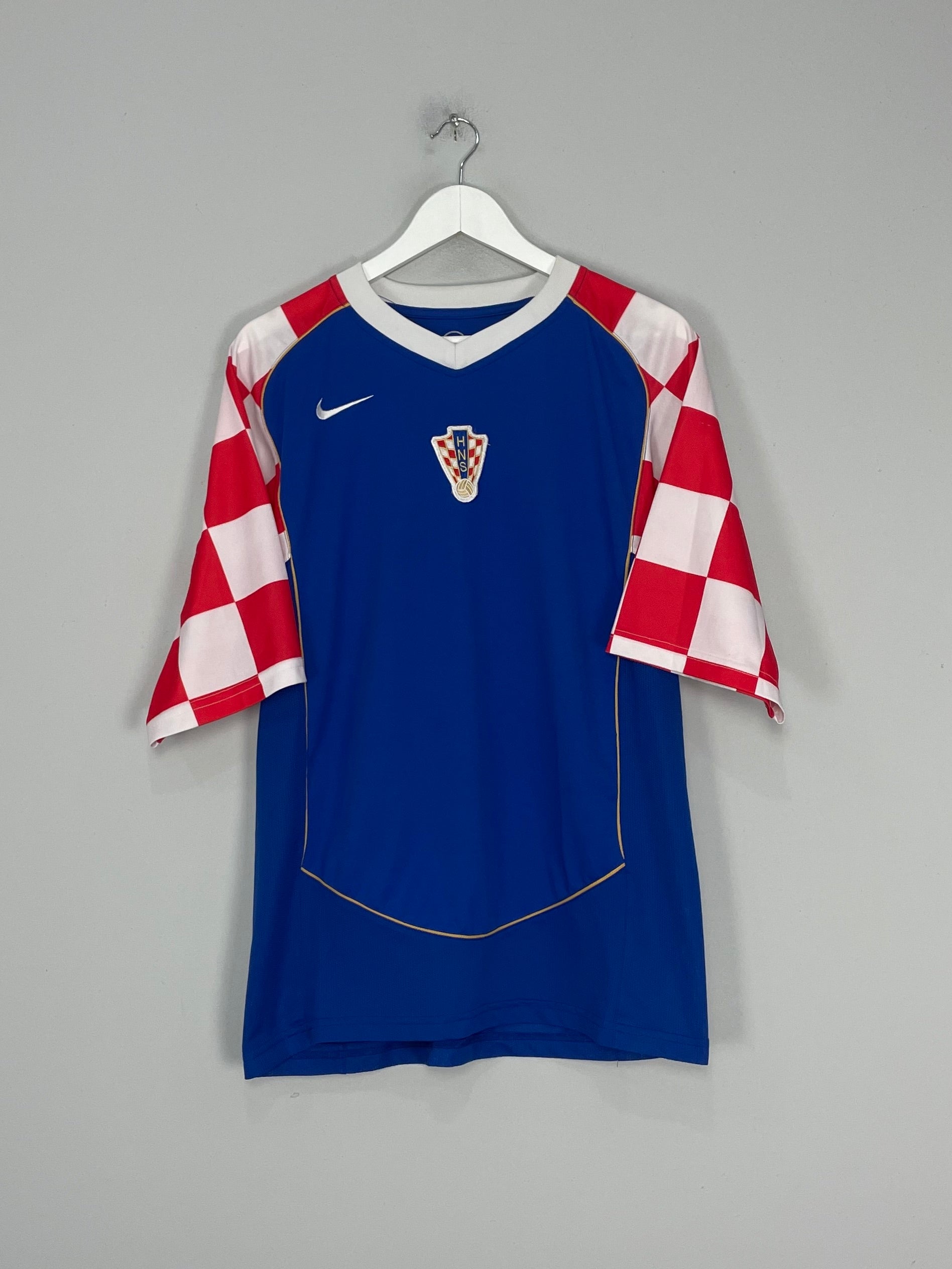 2004/06 CROATIA AWAY SHIRT (XL) NIKE