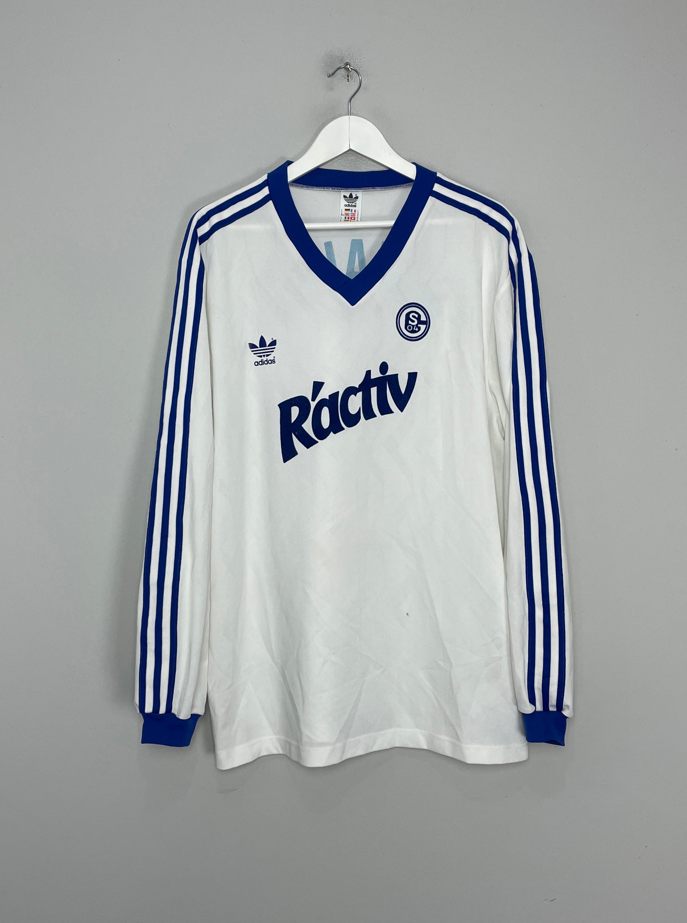 1991/92 SCHALKE L/S THIRD SHIRT (XL) ADIDAS