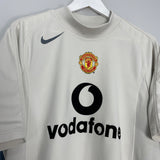 2004/05 MANCHESTER UNITED TRAINING SHIRT (L) NIKE