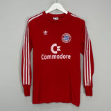 1984/89 BAYERN MUNICH L/S HOME SHIRT (M) ADIDAS